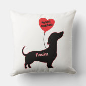 甘いダシュント：ハートバルーン クッション (裏面)