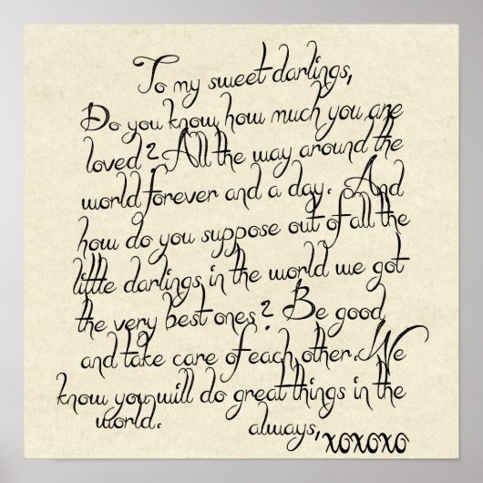 甘いダーリングのポスター ポスター (正面)