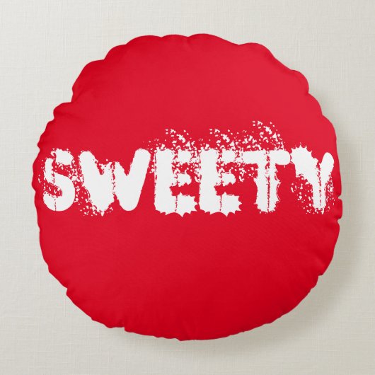 甘いダーリング ラウンドクッション (正面)