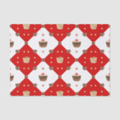 甘いチョコレートトリッモダントクリスマスウォーター色 薄葉紙 (正面)