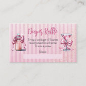 甘いティニ1赤ちゃんシャワーおむつラッフル エンクロージャーカード (正面)