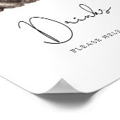 甘いテディベア – 自分で飲救済み物 ポスター (角)