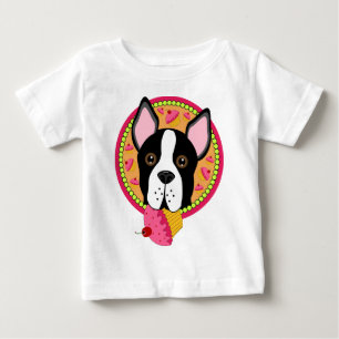 甘いテリア ベビーTシャツ