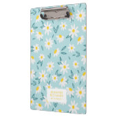 甘いデイジーパタパーソナライズされたーン クリップボード (左)