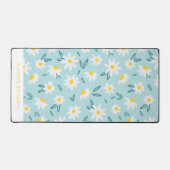 甘いデイジーパタパーソナライズされたーン デスクマット (正面)