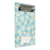 甘いデイジーパタパーソナライズされたーン ミニクリップボード (アングル)