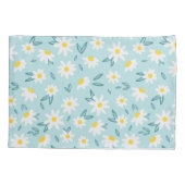 甘いデイジーパターン 枕カバー (裏面)
