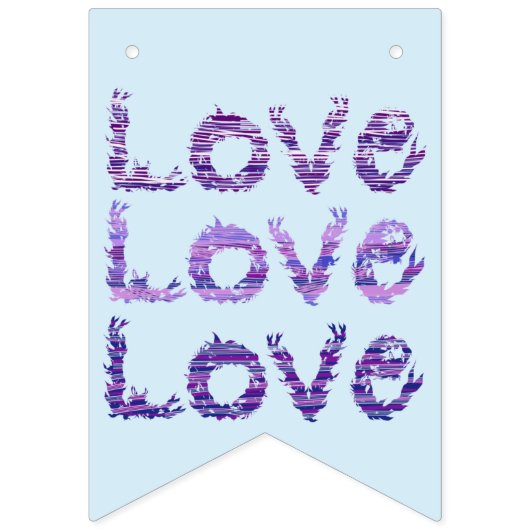 甘いデザートとアイスクリームパーティー バンティングフラッグ (第1の旗)