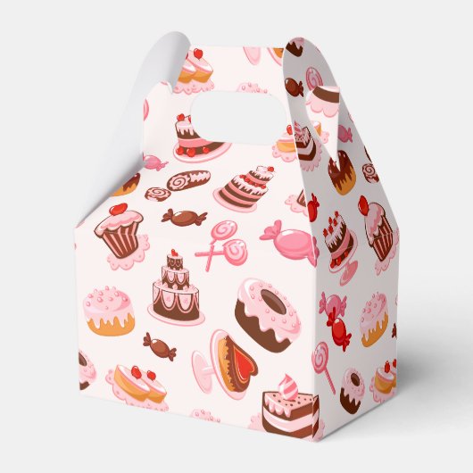 甘いデザートのテントのお願いボックス フェイバーボックス (裏面サイド)