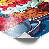 甘いデザート フォトプリント            (角)