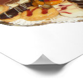 甘いデザート ポスター (角)