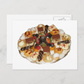 甘いデザート ポストカード (正面/裏面)