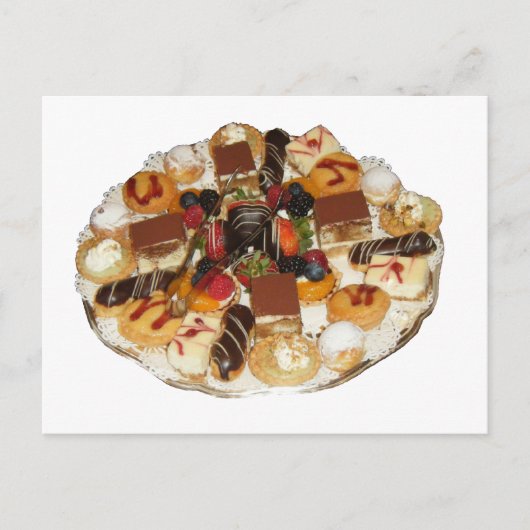 甘いデザート ポストカード (正面)