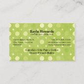 甘いデザート 名刺 (裏面)