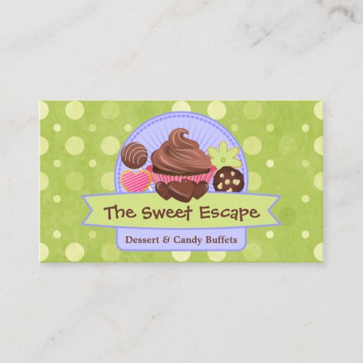甘いデザート 名刺 (正面)
