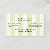 甘いデザート 名刺 (裏面)