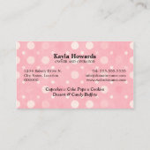 甘いデザート 名刺 (裏面)