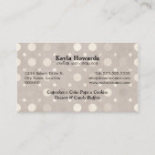 甘いデザート 名刺 (裏面)