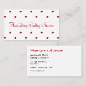 甘いデートすることサービス 名刺 (正面/裏面)