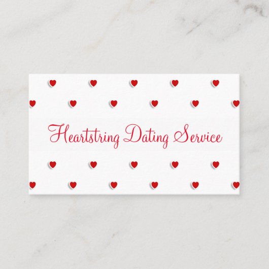 甘いデートすることサービス 名刺 (正面)