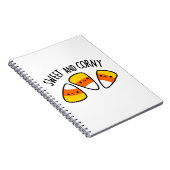 甘いトウモロコシおもしろいの粒パン ノートブック (右側)