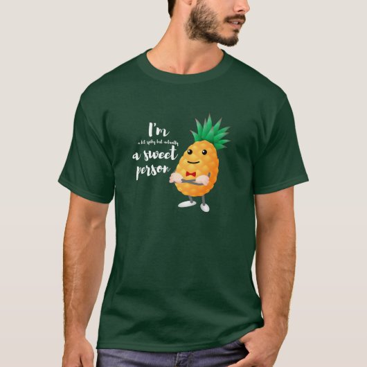 甘いトゲトゲパイナップル Tシャツ (正面)