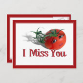 甘いトマ恋しく思ト ポストカード (正面/裏面)