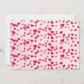 甘いトリートリトルスウィートベビーシャワーインビタット 招待状 (裏面)