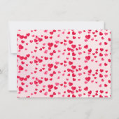 甘いトリートリトルスウィートベビーシャワー 招待状 (裏面)