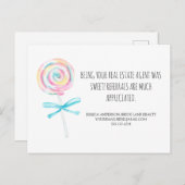 甘いトリート実在不動産の紹介 ポストカード (正面/裏面)