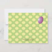 甘いドラゴンの子供のサンキューカード サンキューカード (裏面)