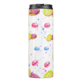 甘いドーナツとカラフルグレーズパターン タンブラー (裏面)