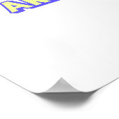 甘いドーナツの夢おもしろい ポスター (角)