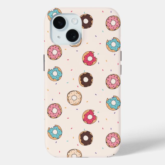 甘いドーナツ型 Case-Mate iPhoneケース (裏面)