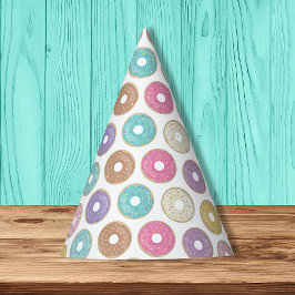 甘いドーナツ パーティーハット