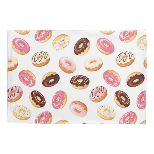 甘いドーナツ 枕カバー (裏面-左)