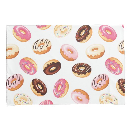 甘いドーナツ 枕カバー (正面右)