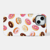 甘いドーナツ iPhone 15ケース (裏面横)