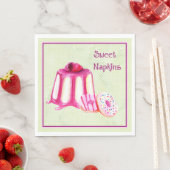 甘いナプキンパーティーやスイーツ付きランチ スタンダードランチョンナプキン (インサイチュ)