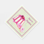 甘いナプキンパーティーやスイーツ付きランチ スタンダードランチョンナプキン (角)