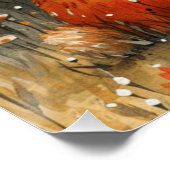 甘いニュールバレエ：ウィムシーなバニーのビット ポスター (コーナー)