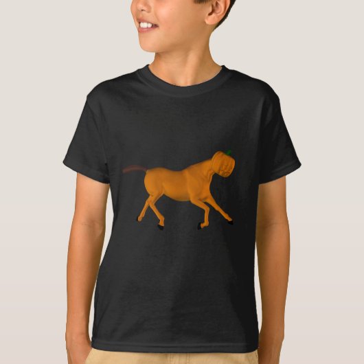 甘いハロウィーンの馬 Tシャツ (正面)