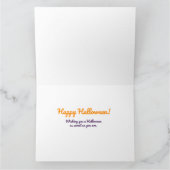 甘いハロウィーンパピー カード (内部)