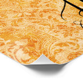 甘いハロウィーンブラックキャットとカボチャ ポスター (コーナー)