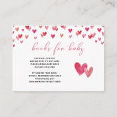 甘いハートのベビー エンクロージャーカード (正面)