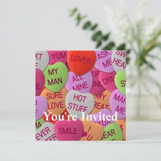 甘いハートを持つキャンディことわざ 招待状 (スタンド正面)