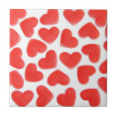 甘いハートタイル タイル (正面)
