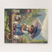 甘いハートパズル ジグソーパズル (横)