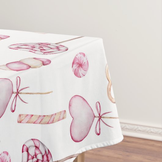 甘いハートパターン テーブルクロス (インサイチュ)