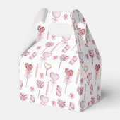 甘いハートパターン フェイバーボックス (裏面サイド)